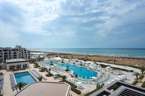 Pool view, Sea view, Swimming pool