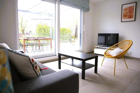 Peaceful 1BR Apartment with Garden Apartment in Luxembourg District, Luxembourg