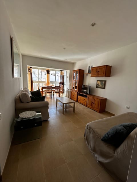 Living room, air conditioner