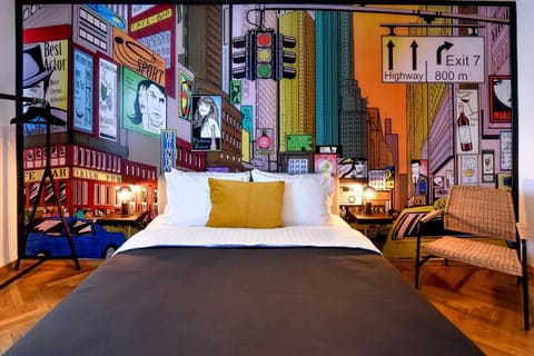 Bed, Bedroom