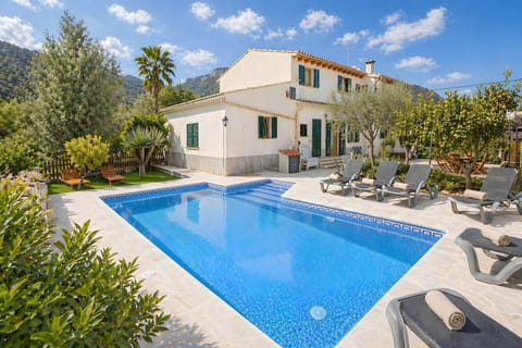Property building, Living room, Swimming pool