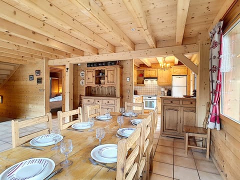 Chalet haut de gamme 8 pers à La Clusaz avec Wifi et parking - FR-1-818-74 Chalet in La Clusaz