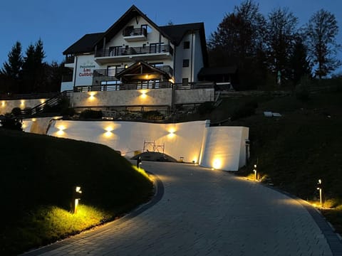 Property building, Night
