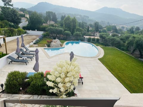Natural landscape, Garden view, Pool view, Swimming pool, sunbed