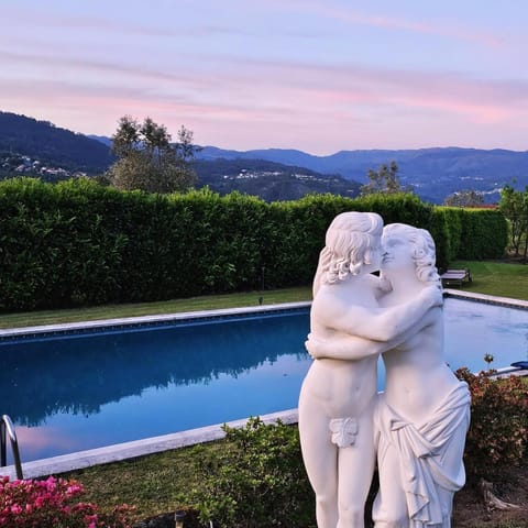 Garden, Garden view, Mountain view