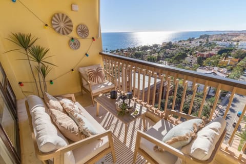 Day, Natural landscape, View (from property/room), Balcony/Terrace, Sea view