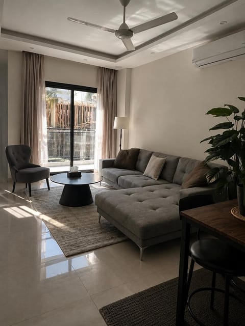 Living room, Seating area, air conditioner