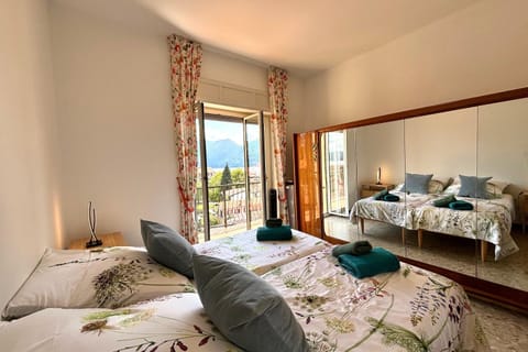 Bed, Photo of the whole room, Bedroom, towels, wardrobe