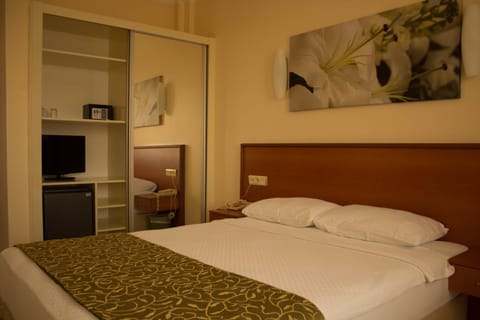 Bed, TV and multimedia, Bedroom