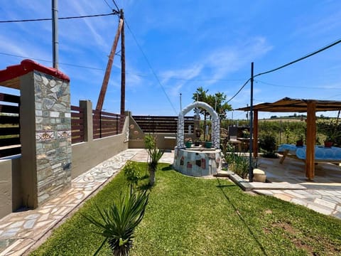 Patio, Spring, Garden view