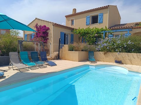 Pool view, Swimming pool, sunbed