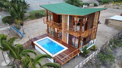 Property building, Natural landscape, View (from property/room), Balcony/Terrace, Pool view