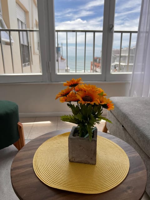 View (from property/room), Living room, Sea view