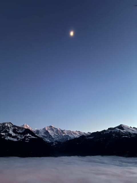 Night, Mountain view, Mountain view