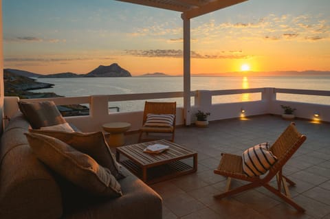 Balcony/Terrace, Sea view, Sunset