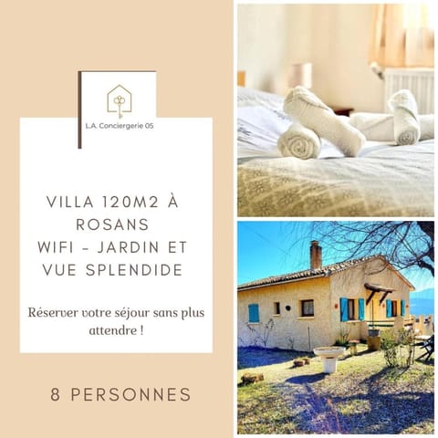 Magnifique Villa de 120m2 Jardin et vue splendide WIFI Apartment in Provence-Alpes-Côte d'Azur