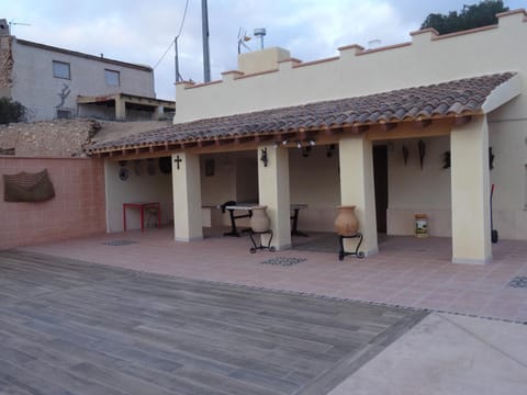 Property building, Patio