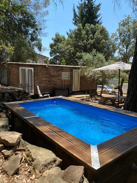 Bungalow cosy varois avec piscine soleil calme et nature Campground/ 
RV Resort in French Riviera