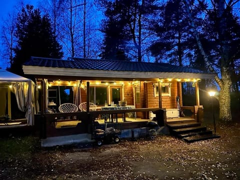 Cozy Cabin with a Beautiful Sauna Near Lake Cabin in Finland