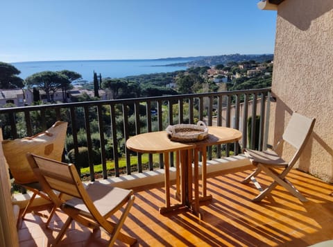 View (from property/room), Balcony/Terrace, Sea view