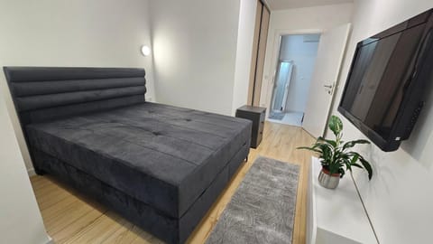 Bed, TV and multimedia, Bedroom