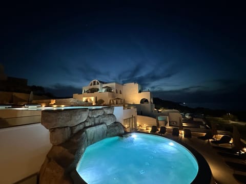 Night, Swimming pool