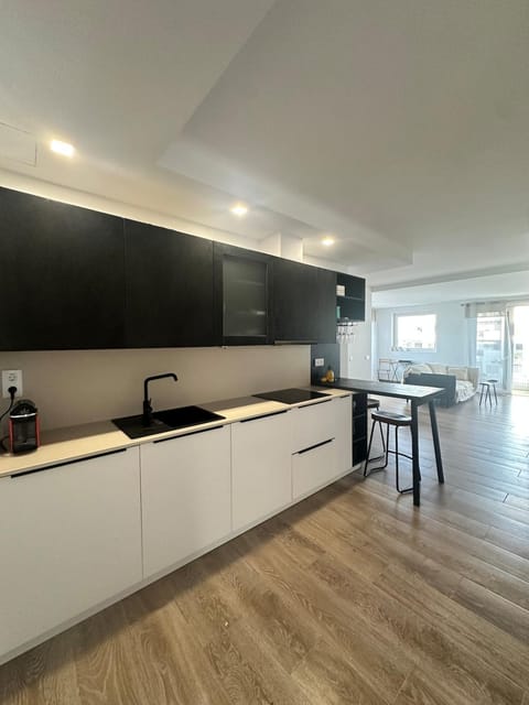 minibar, oven, stove