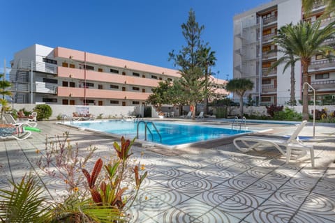 Property building, Living room, Swimming pool