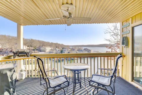 Lake View and Boat Slip Osage Beach Retreat! Apartment in Lake of the Ozarks