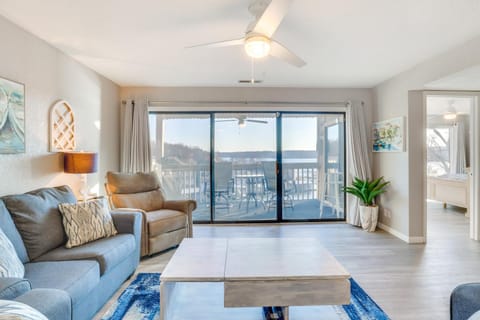 Lake View and Boat Slip Osage Beach Retreat! Apartment in Lake of the Ozarks