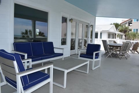 Cottage One Gorgeous Ocean View From 60 foot Deck House in Saint Augustine Beach