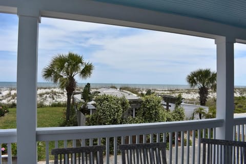 Cottage One Gorgeous Ocean View From 60 foot Deck House in Saint Augustine Beach