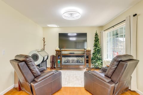 Fire Pit and Grill Retreat Between Arnold and Murphys House in Hathaway Pines