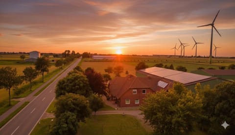 Property building, Other, Other, Sunset