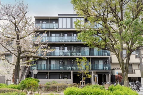 Property building, Spring, Day