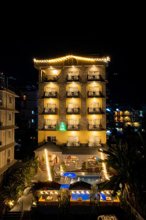 Property building, Night