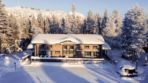 Property building, Natural landscape, Winter