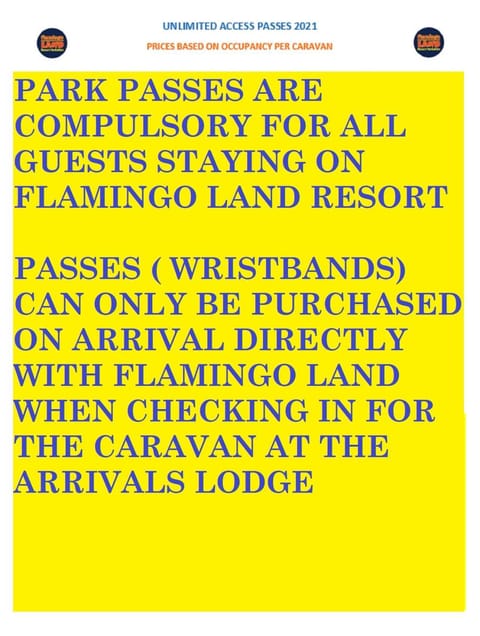 AMC Flamingo Land Caravan, Motorhome & Campervan Hire House in England