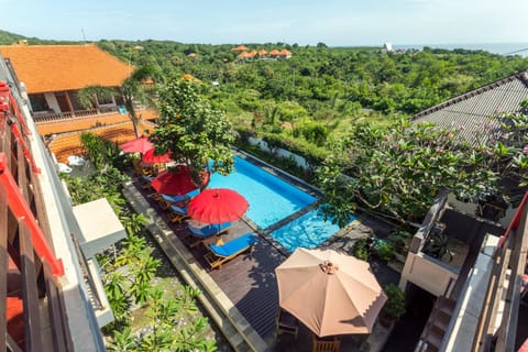 Restaurant/places to eat, Pool view, Sea view