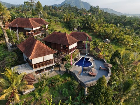 Property building, Spring, Day, Natural landscape, Bird's eye view, Pool view, Swimming pool