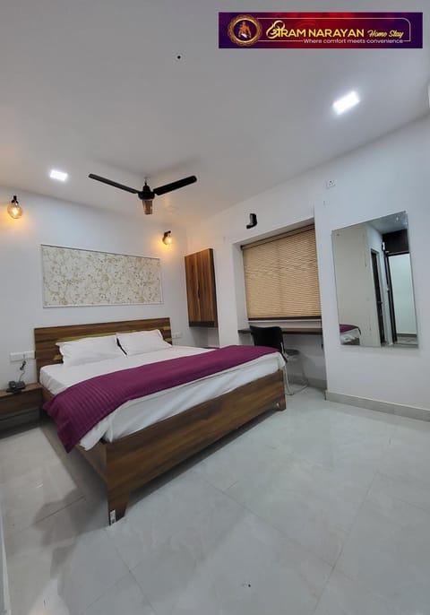 Bed, air conditioner