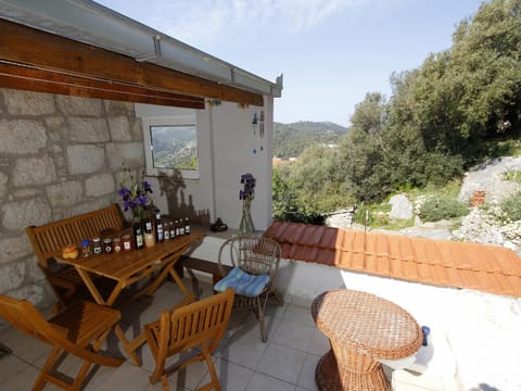 View (from property/room), Balcony/Terrace, Food and drinks