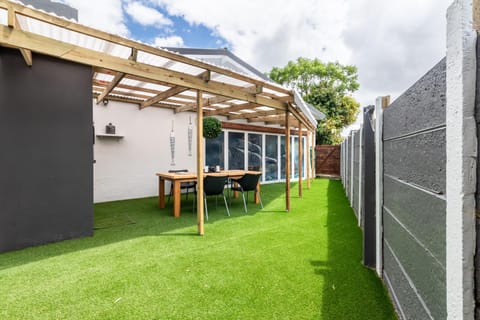 Patio, Day, Garden view