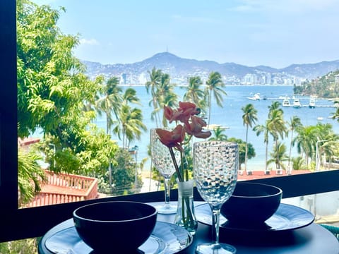 Natural landscape, Dining area, Sea view