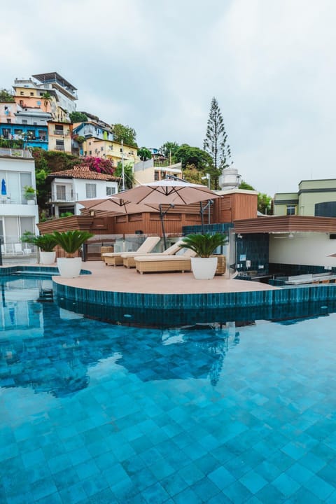 Natural landscape, Pool view, Swimming pool
