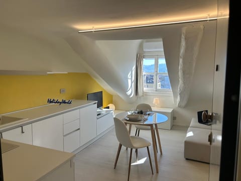 Kitchen or kitchenette, Living room, Bedroom