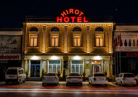 Property building, Night, City view, Street view, Location, Parking