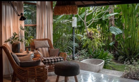 Garden, Living room, Garden view