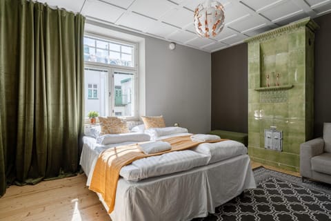 Bed, View (from property/room), Living room