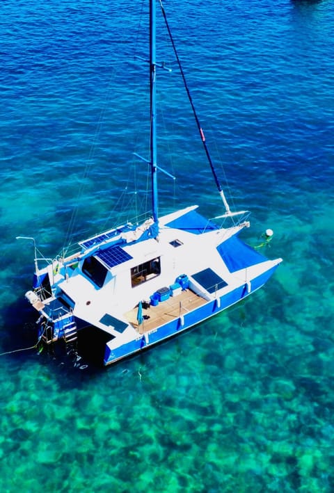 Veleiro Catamarã Docked boat in Armacao dos Buzios